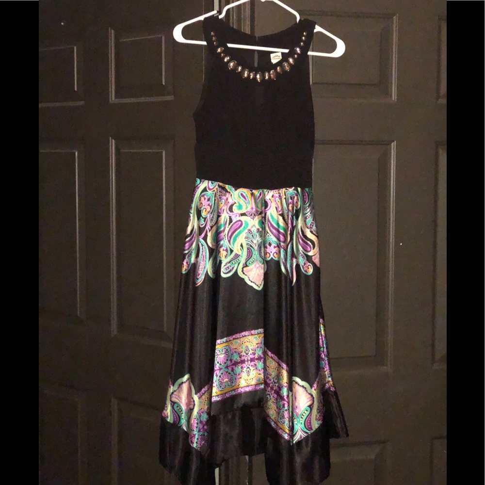 Sangria Handkerchief Dress